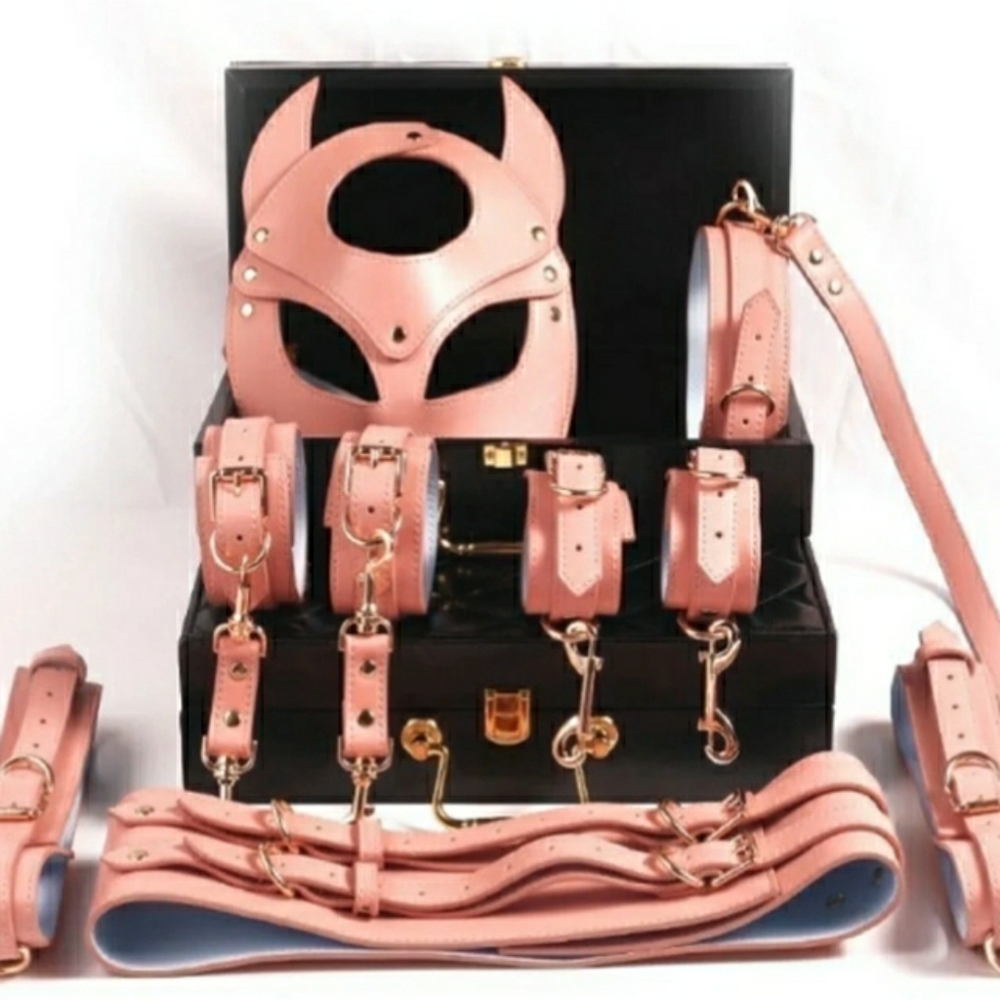 Pink BDSM Bondage 11pc Kit - Last One in stock!